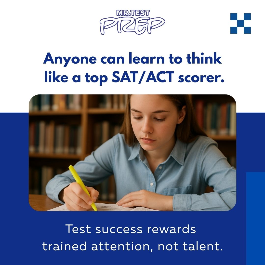 MrTestPrep's tweet photo. Top SAT/ACT scores come from how you think during the test.
Train like top scorers.
👉 Sign up for a free trial session: https://t.co/zSeUsk4s9h
#SATtutor #ACTtutor #PSAT #teenageparenting https://t.co/fntLUNzPNT