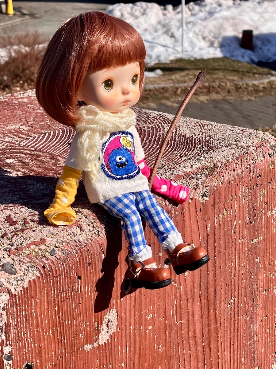 モンストドール、旅に出る。 6歳児が拾ってくれた謎の棒切れを持って