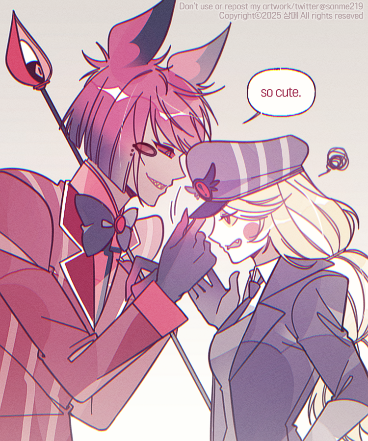 UP_SANME's tweet photo. 📻🌈🩷
#HazbinHotel #Charlastor https://t.co/oMbCXba56u