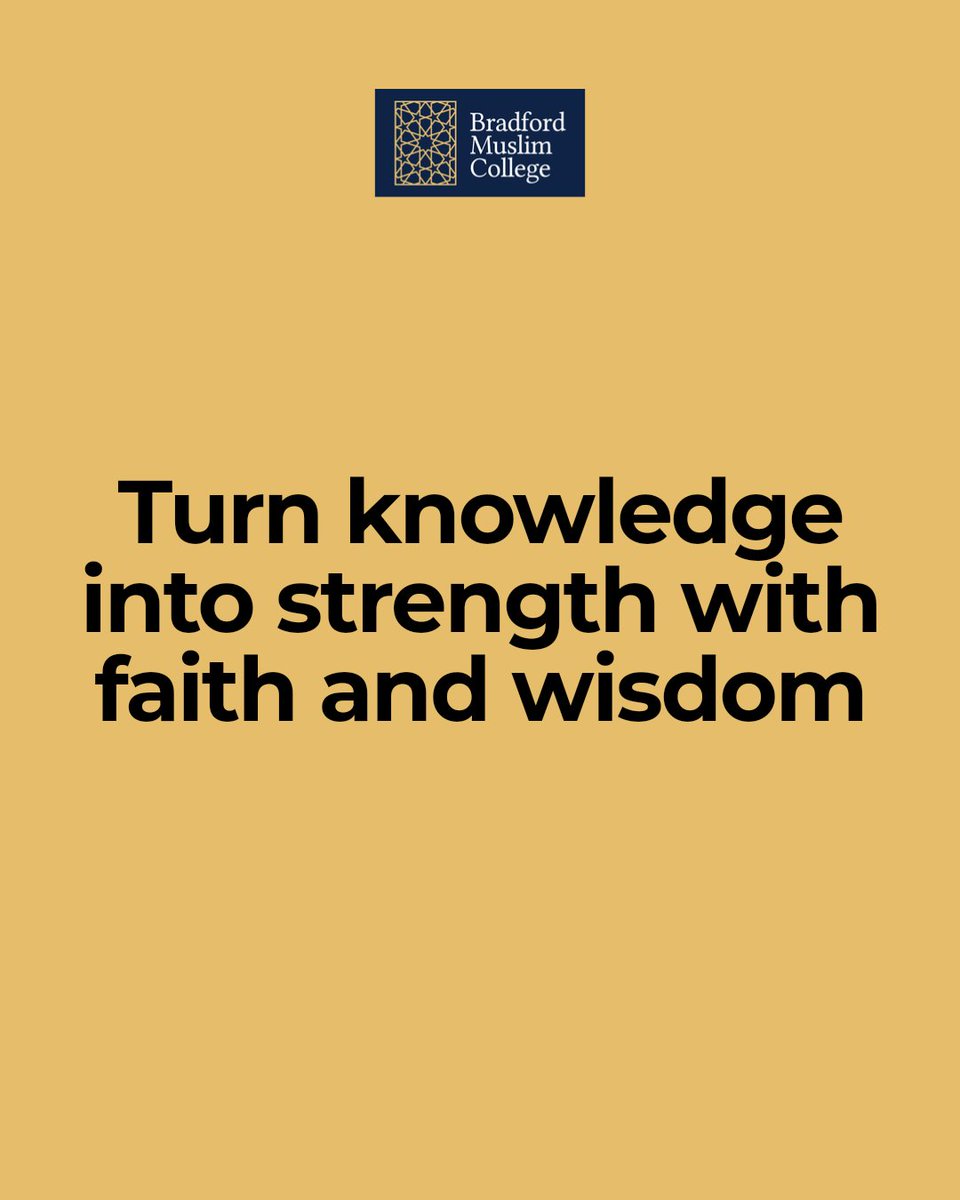 BradMusCollege's tweet photo. Faith and wisdom guide BMC alumni as they face everyday challenges, turning knowledge into strength and community support. Ready to start? Comment "Learn" to join our courses or request resources today. #StudyForYourSoul

Find out more now https://t.co/MbwSxdZScK https://t.co/Oo7jG0n92P