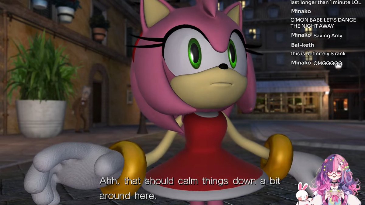 Professor Pickle randomly walking from behind that vase always sends me. Was he just hiding there for dramatic effect?

From <a href="/delia_raine/">Delia Raine 🎀🐇 VTuber</a>'s stream, by the way.