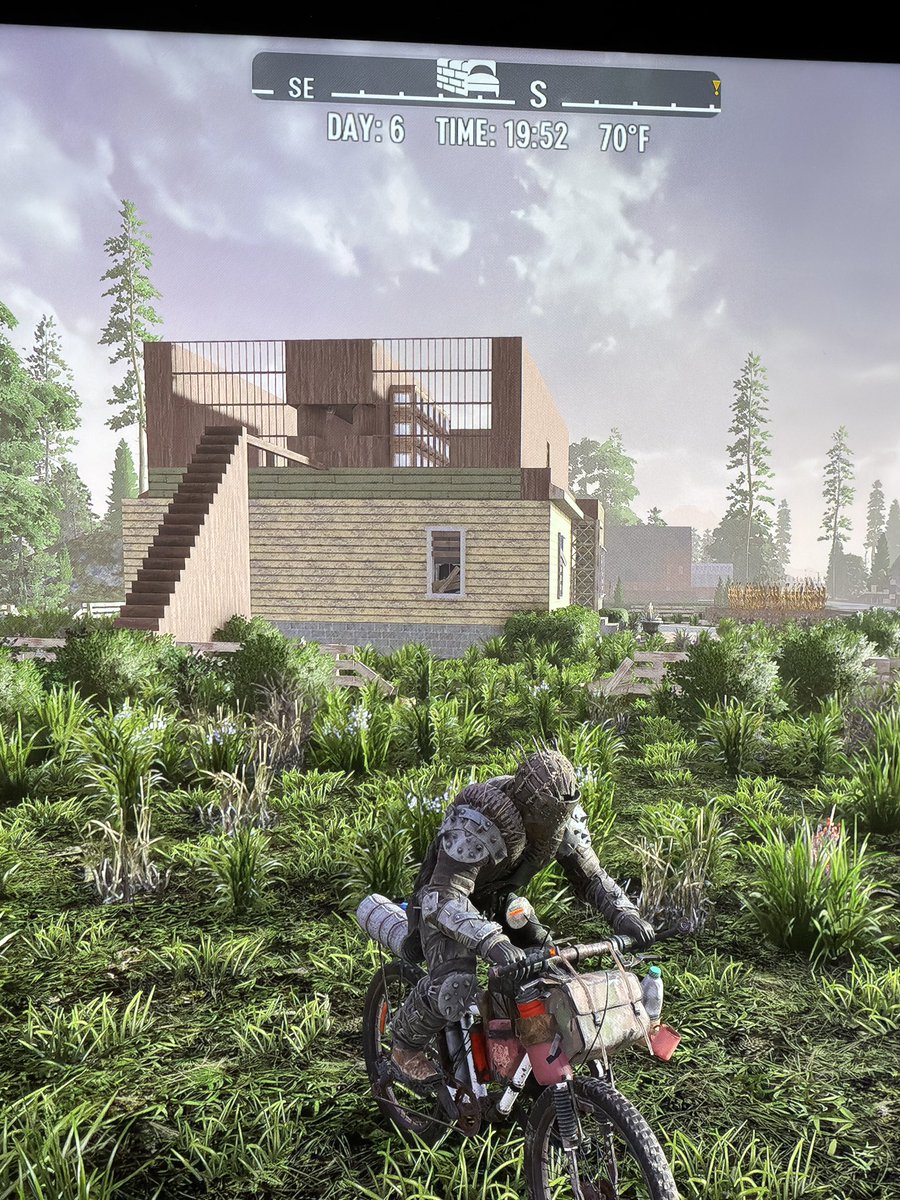Slenderzom39539's tweet photo. Best part about working 3rd shift weekends are nothing but gaming just alittle 7 days to die blood base I started working on #7daystodie #gaming #3rdshift #xbox https://t.co/hKBY6fk78e