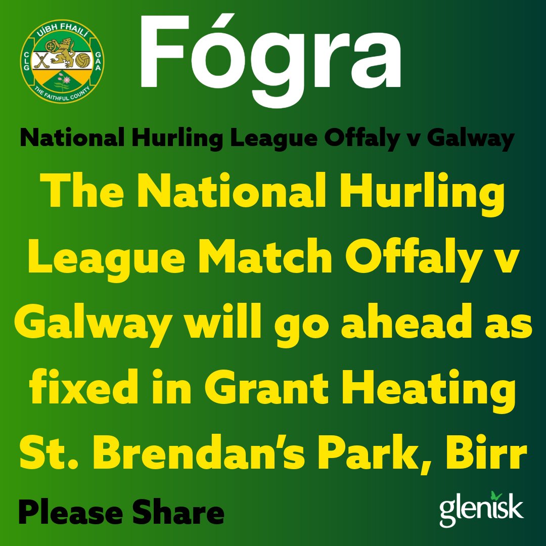 Official Offaly GAA tweet media