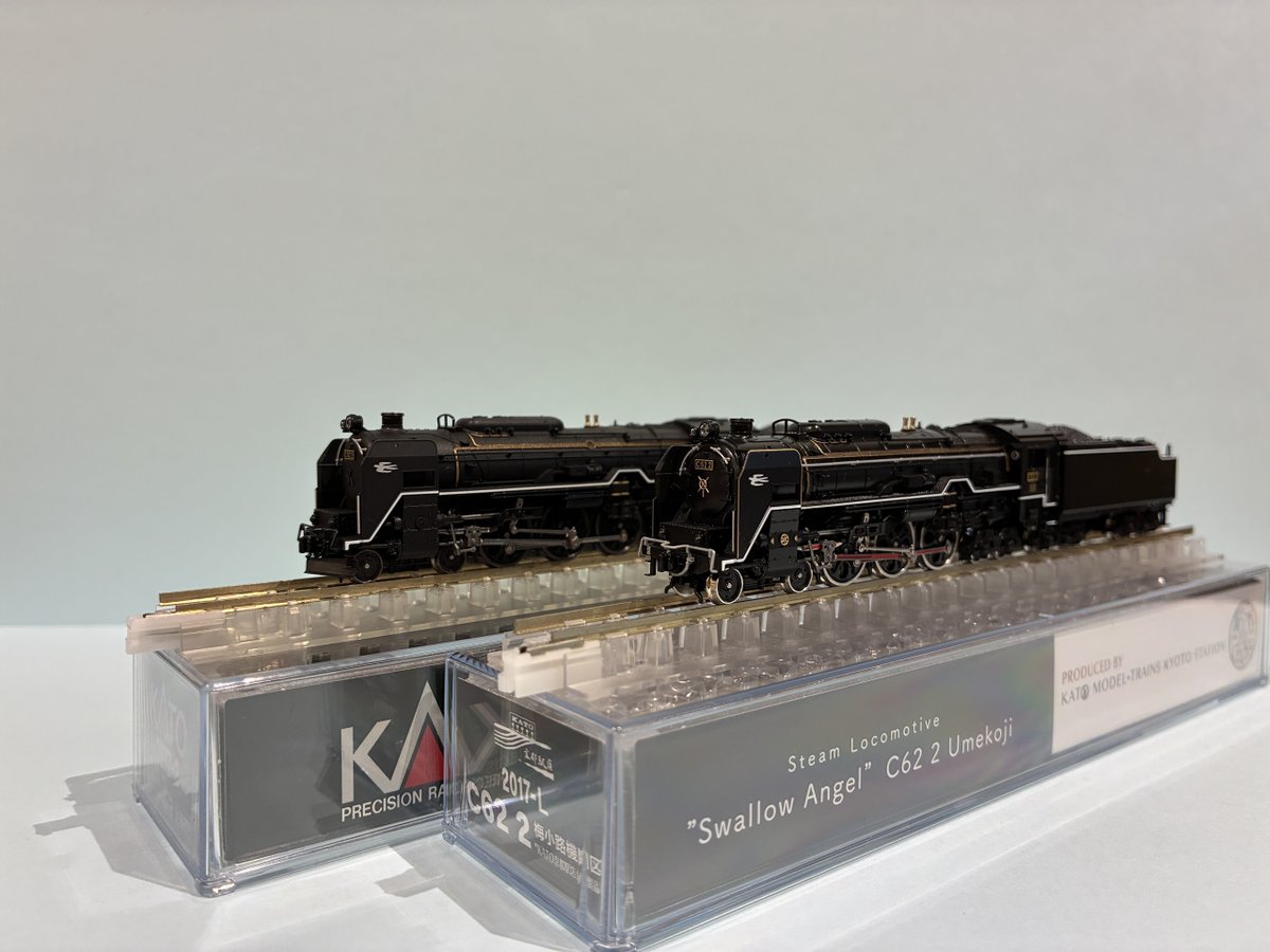 好評発売中】C62 2 梅小路機関区（KATO京都駅店企画製品）はKATO京都駅