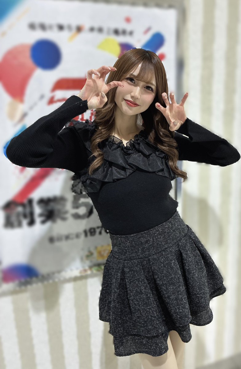 レアな関東来店の #えりスロちゃん に会いに #スーパーライブガーデン