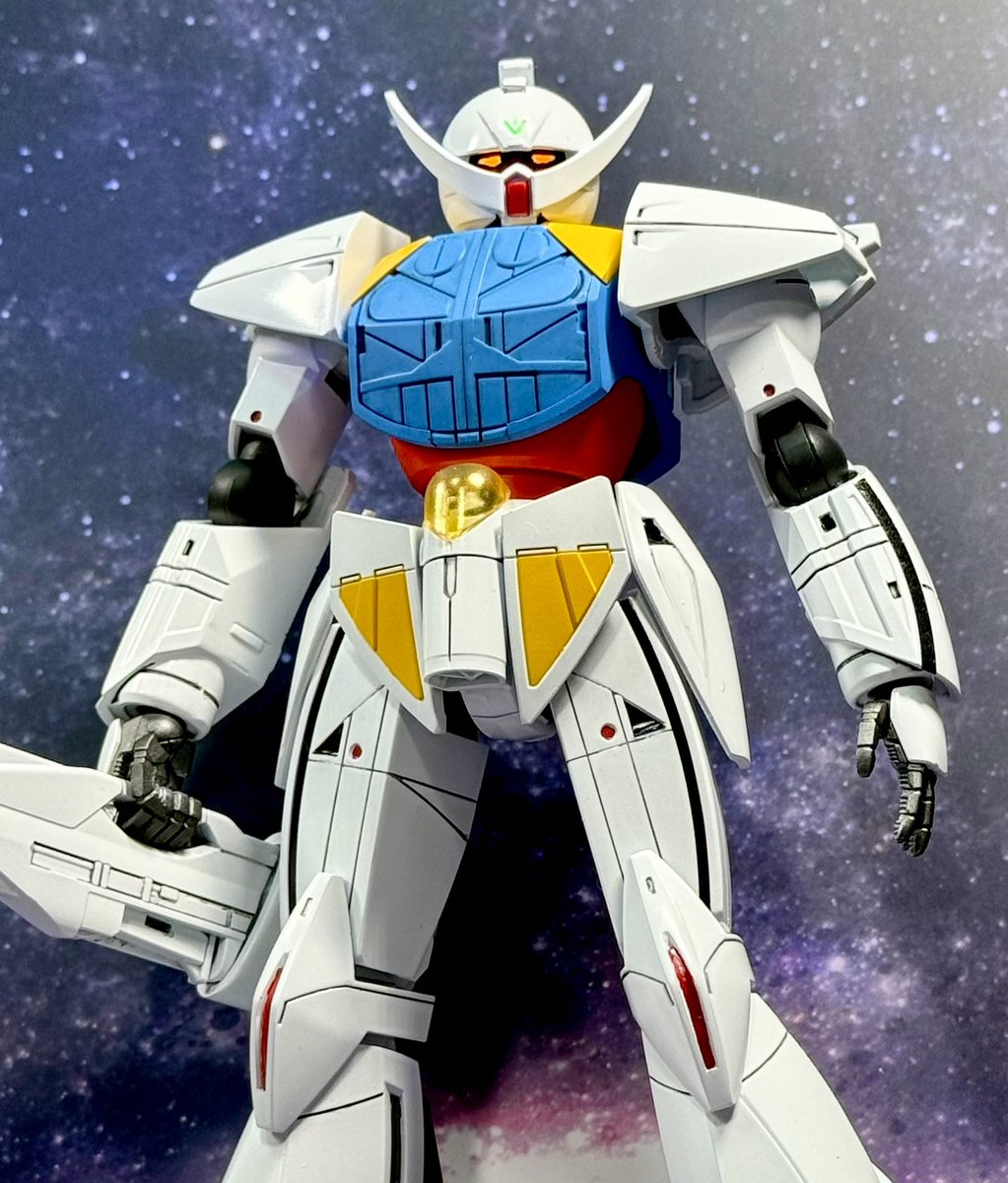 HGCE ∀ガンダム 完成バンザイ/(^^)/！ リアタイで観た懐かしみ。箱絵