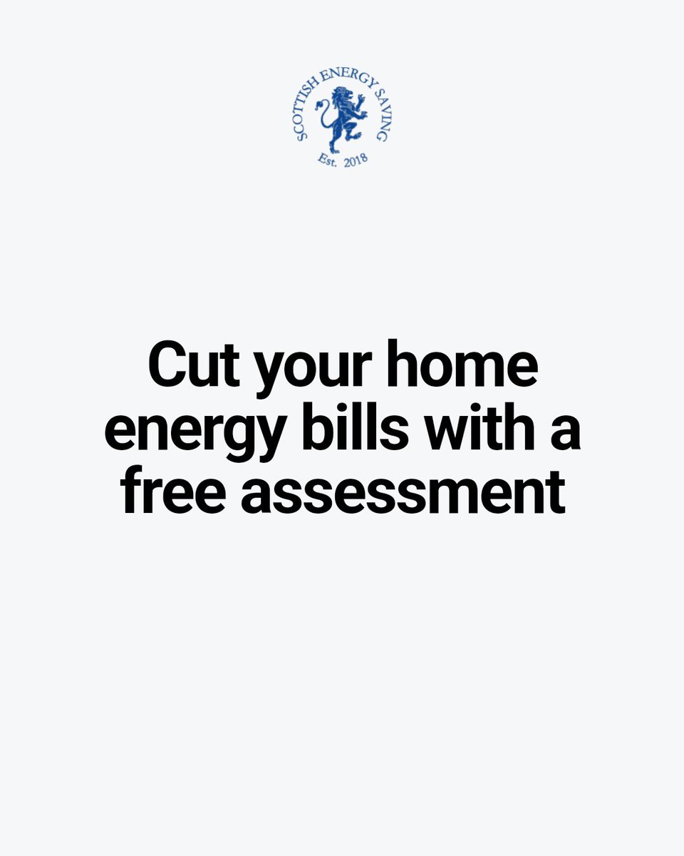 ScotlandEnergy's tweet image. What does an energy assessment cover? A detailed review of your home's energy use, tailored advice, and a clear plan to cut costs. Book your free consultation.

#scottishenergysaving #CleanEnergyForScotland

scottishenergysaving.co.uk/contact/ #scottishenergysaving