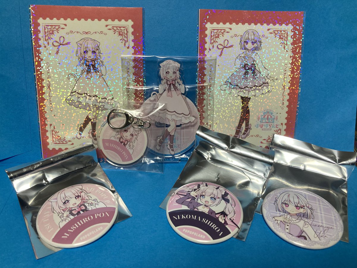 缶バッチ3つ買ってみんな当たった！ 特典のキラキラカードもｶﾜｲｲ