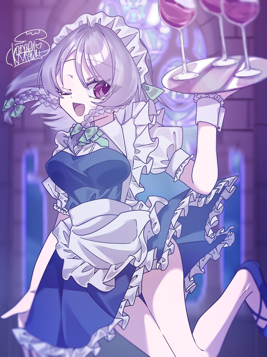 紅魔館のメイド長
 #東方Project  
 #十六夜咲夜