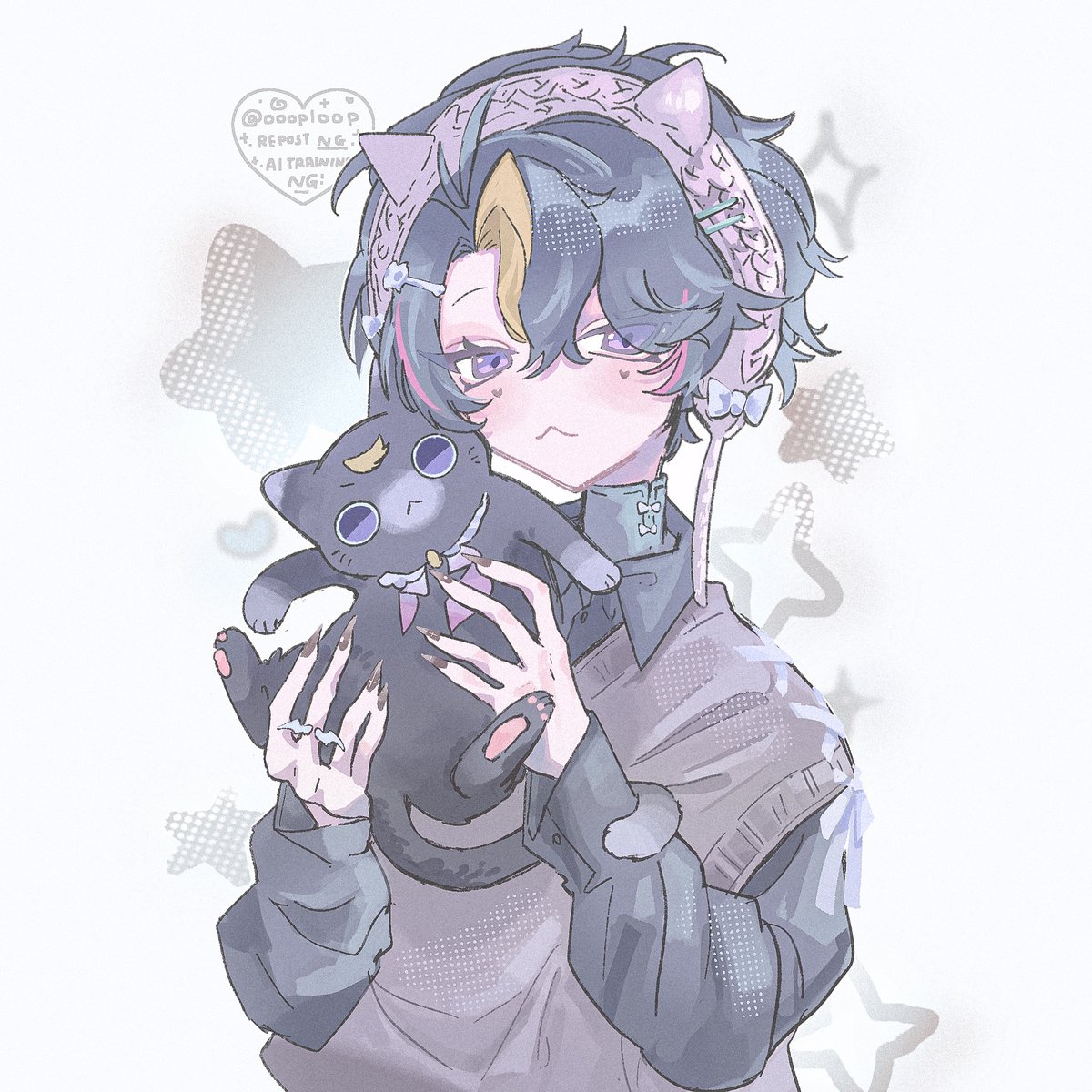 2/22 ฅ^•ﻌ•^ฅ
にゃんにゃんにゃんの日！
#YaminoArt