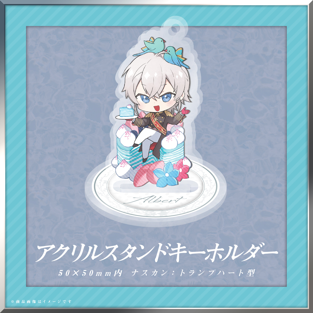 ✦✦Merch Lineup✦✦ 【アクリルスタンドキーホルダー】 台座に立てれ