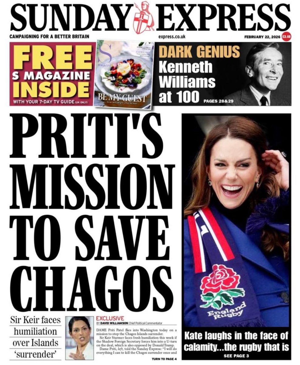 Keir Starmer’s disgraceful Chagos surrender cannot happen.

Once again, I will be meeting American counterparts and prominent politicians in the US to make clear how disastrous Keir Starmer’s surrender will be. The decision to hand over British sovereign territory and £35 billion