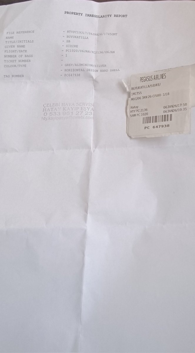 mrtprlr1's tweet photo. @pegasusdestek Bu nedir ya!!! her sefer aynı bilgileri alıyorsunuz inceleyelim inceleyelim. Bir daha yazmayacağım size, sivil havacılık genel müdürlüğüne ve cimer üzerinden ulaştırma bakanlığı'na yazacağım. Son olarak da tüketici hakem heyetine https://t.co/E7bvT3fS2Z