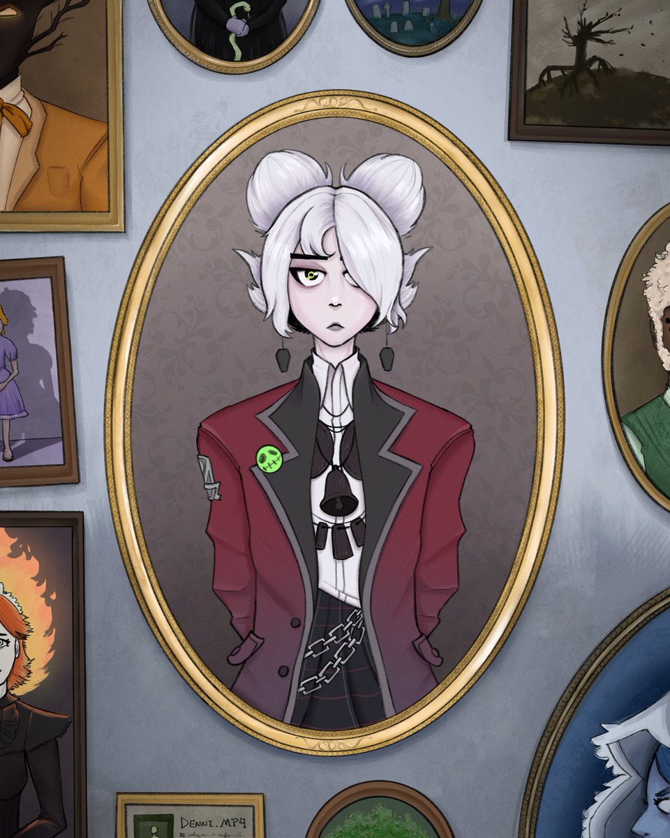 Graves' Portrait #deadlock #fanart #art #artmoots #digitalart