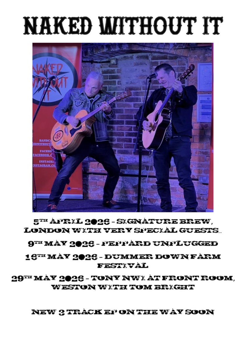 Naked Without It tweet media