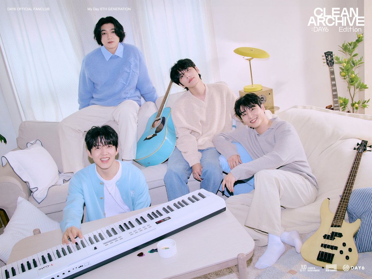 DAY6(데이식스) Official Fanclub
My Day 6th Generation D-DAY

CLEAN ARCHIVE : DAY6 Edition🫧
~ 2026.02.22 SUN 23:59 (KST)

🤍FANS bit.ly/4bUfqkY 

#DAY6 #데이식스
#MyDay #MyDay6기
#CLEAN_ARCHIVE_DAY6_Edition
