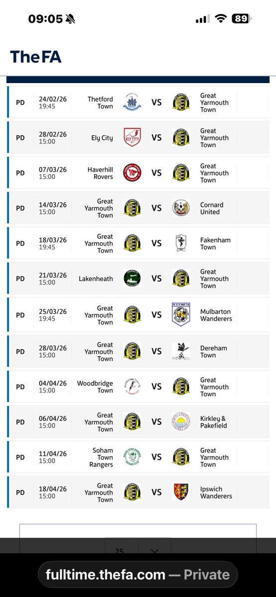 Great Yarmouth Town FC tweet media