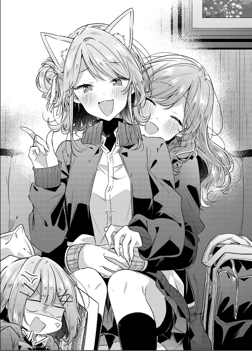 これは、わたなれの”猫”🪨
with、紫陽花さんとれな子🌸🐨