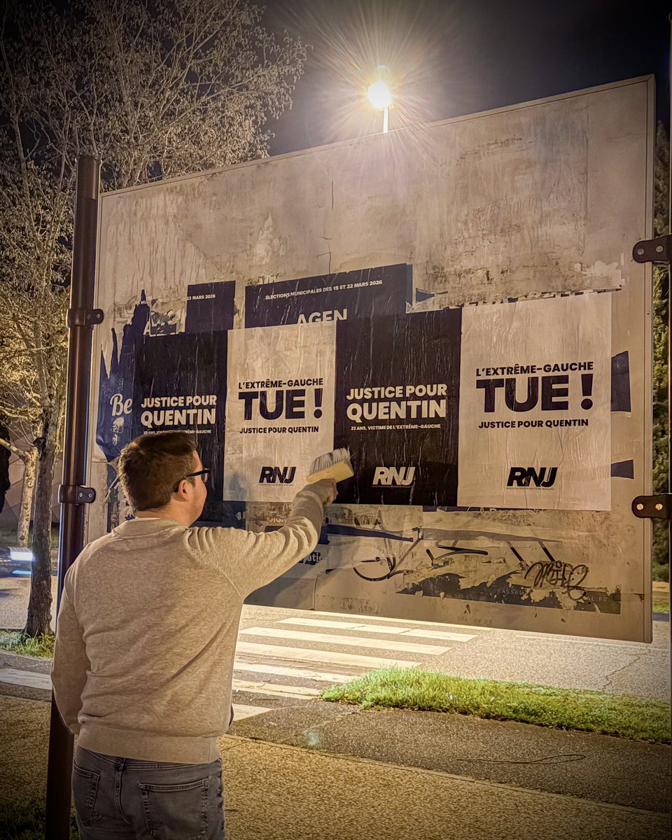 🕊️🇫🇷 Ce week-end, nos jeunes ont rendu hommage à Quentin.

Pensées à sa famille et à ses proches.

Face à la violence politique, nous resterons unis et déterminés.