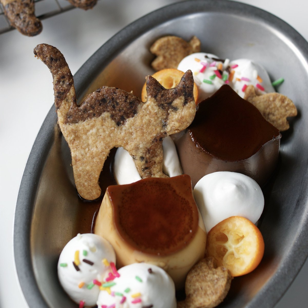 猫の日限定プリンアラモード🍮🐈🐈‍⬛