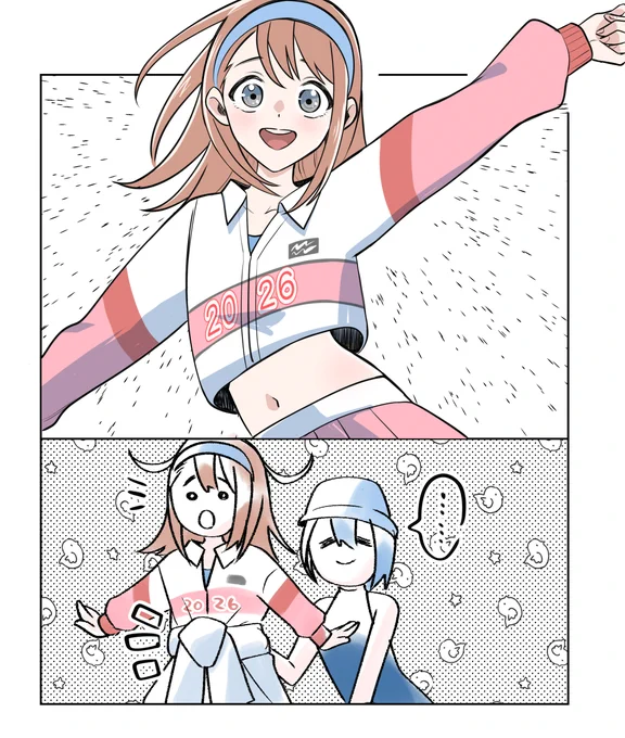 遥ちゃんの肩出しもアレだけどみのりのおへそも気になるよねっていう……
(クリフェスみのはる) 