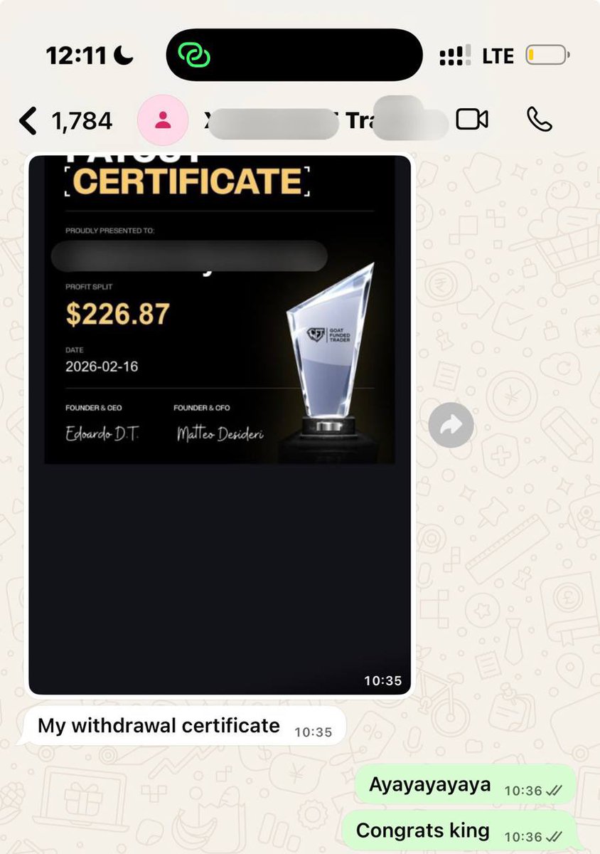 <a href="/GoatFunded/">Goat Funded Trader</a> 
Has paid out $15M and still counting. 

Every young man and woman in my community keeps getting a piece of the cake and counting too. 

This could be you and even more. 

Stay your week trading with <a href="/GoatFunded/">Goat Funded Trader</a> 

Use the link in my bio to get started. 

Get a $5k