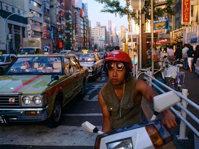 Shinjuku, Tokyo, Japan, 1985  |  Bruno Barbey