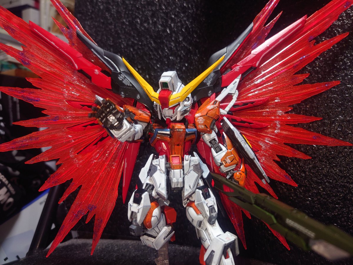 お疲れ様です😌 久しぶりのプラモ作成😂 MGSDデスティニーガンダム