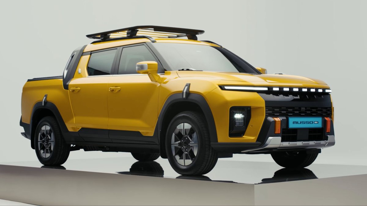 CCubicos's tweet photo. @KGMEspana presenta dos novedades en nuestro país: el Torres Actyon ⛰️, un SUV coupé con versión híbrida 🔋; y el Musso EVX ⚡️, la versión eléctrica del pick-up de la marca coreana 🇰🇷.
@puntalproduc @antena3com @javidelacalzada #CCubicos412 https://t.co/gOqCUh0RaL