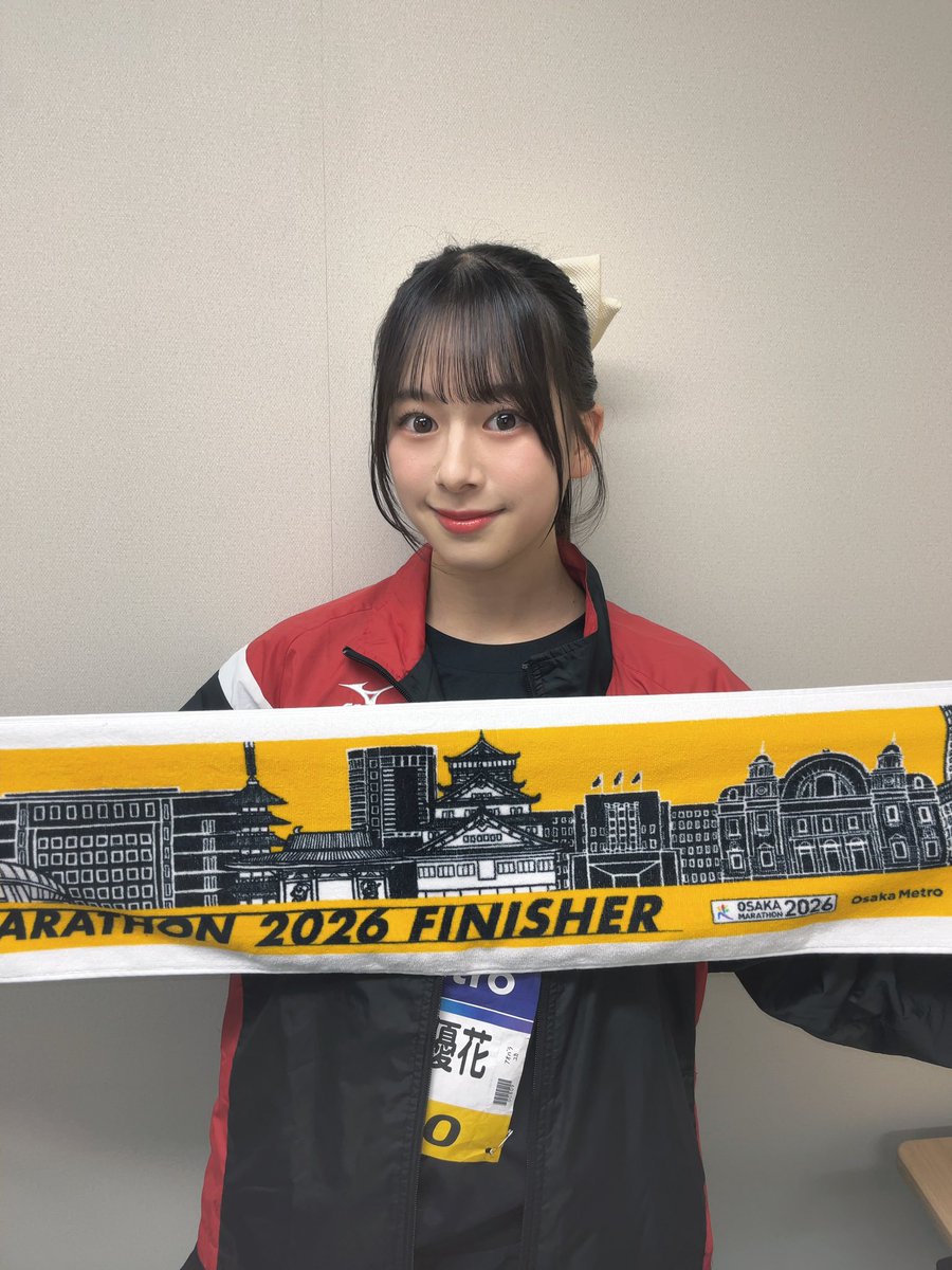 ずっと笑顔で走っている感じが良かったよ。#青原優花 #NMB48 #大阪
