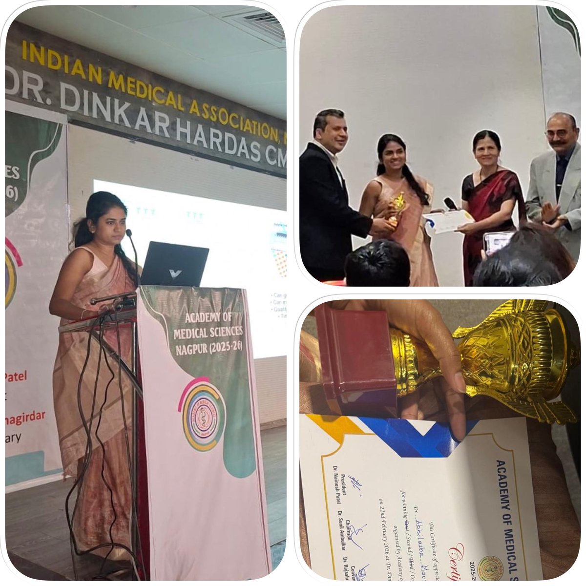 Dr Abhilasha Manwatkar (AIIMS Nagpur) tweet media
