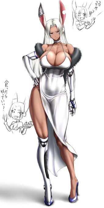 #褐色からしか得られない栄養があるので見た人も貼る
#ミルコ
兎山ルミちゃんかわいい 