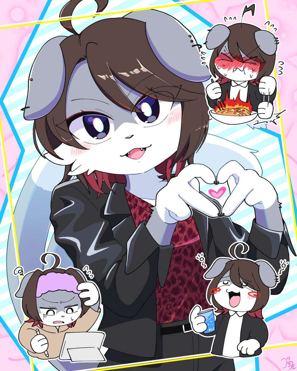 Fursonaﾁｬﾝ🐱🖤🌱 #猫の日2026