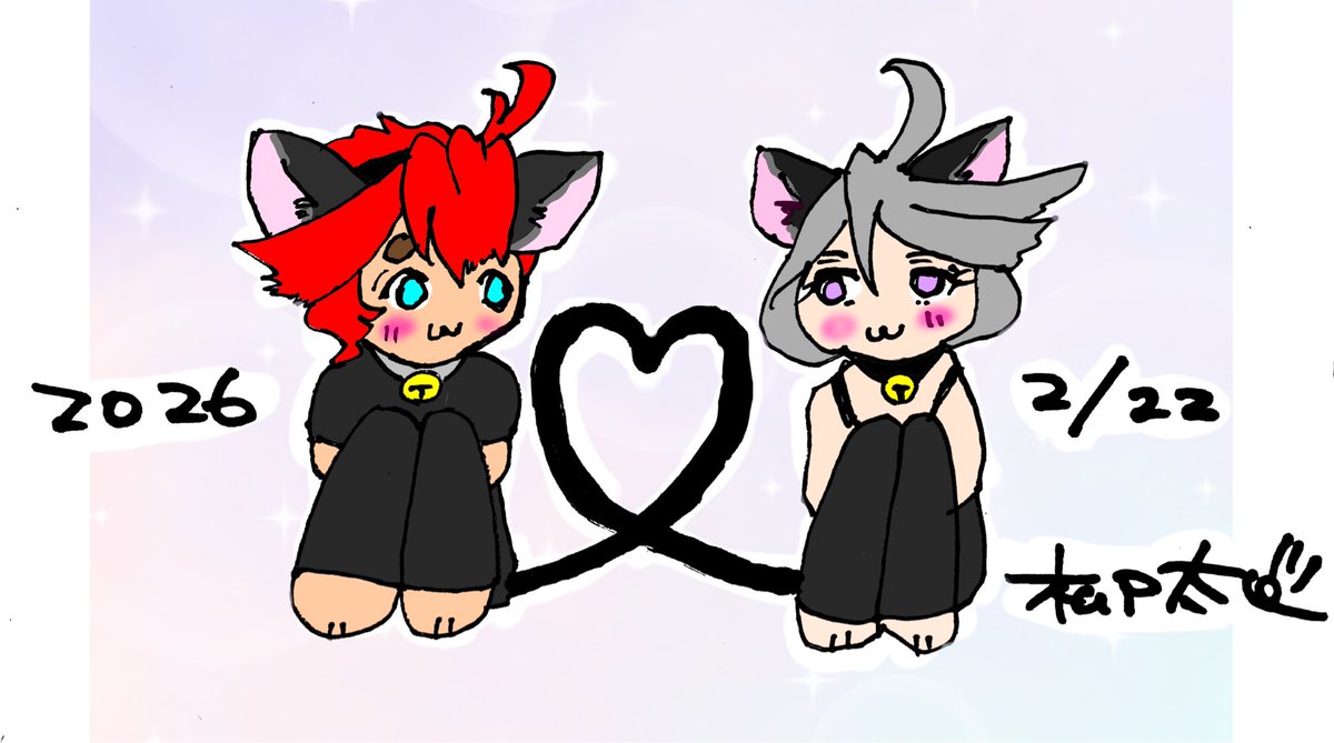 #ねこの日

#G_Witch #水星の魔女 #スレミオ

やっと…描けたけど不完全燃焼…
なんもアイデア浮かばんし描くのも時間かかった😭
リベンジで描けたら頑張ります…！