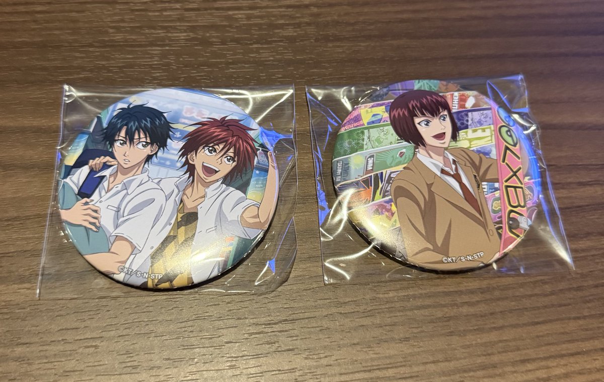 交換】新テニスの王子様 トレーディングBIG缶バッジ―in SHOPPING― 譲