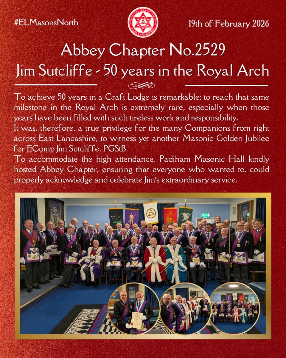 East Lancashire Freemasons - Northern Area tweet media