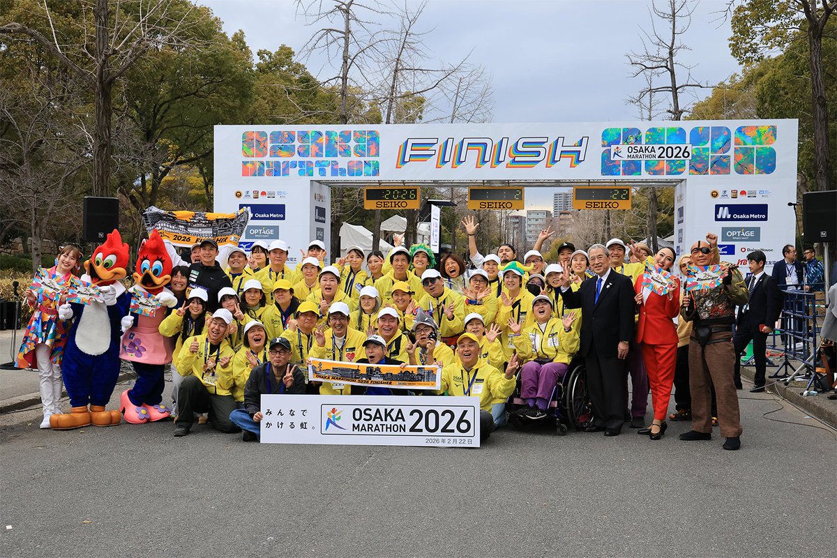 大阪マラソン【公式】 tweet media