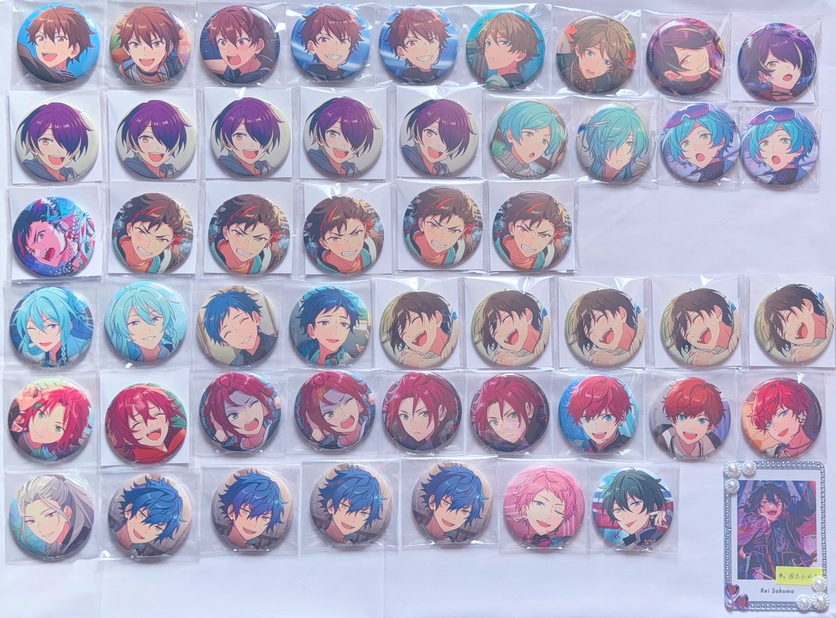交換 〗 あんスタ⌇缶バッジ 譲 : 千秋 翠 忍 奏汰 鉄虎 渉 弓弦 北斗