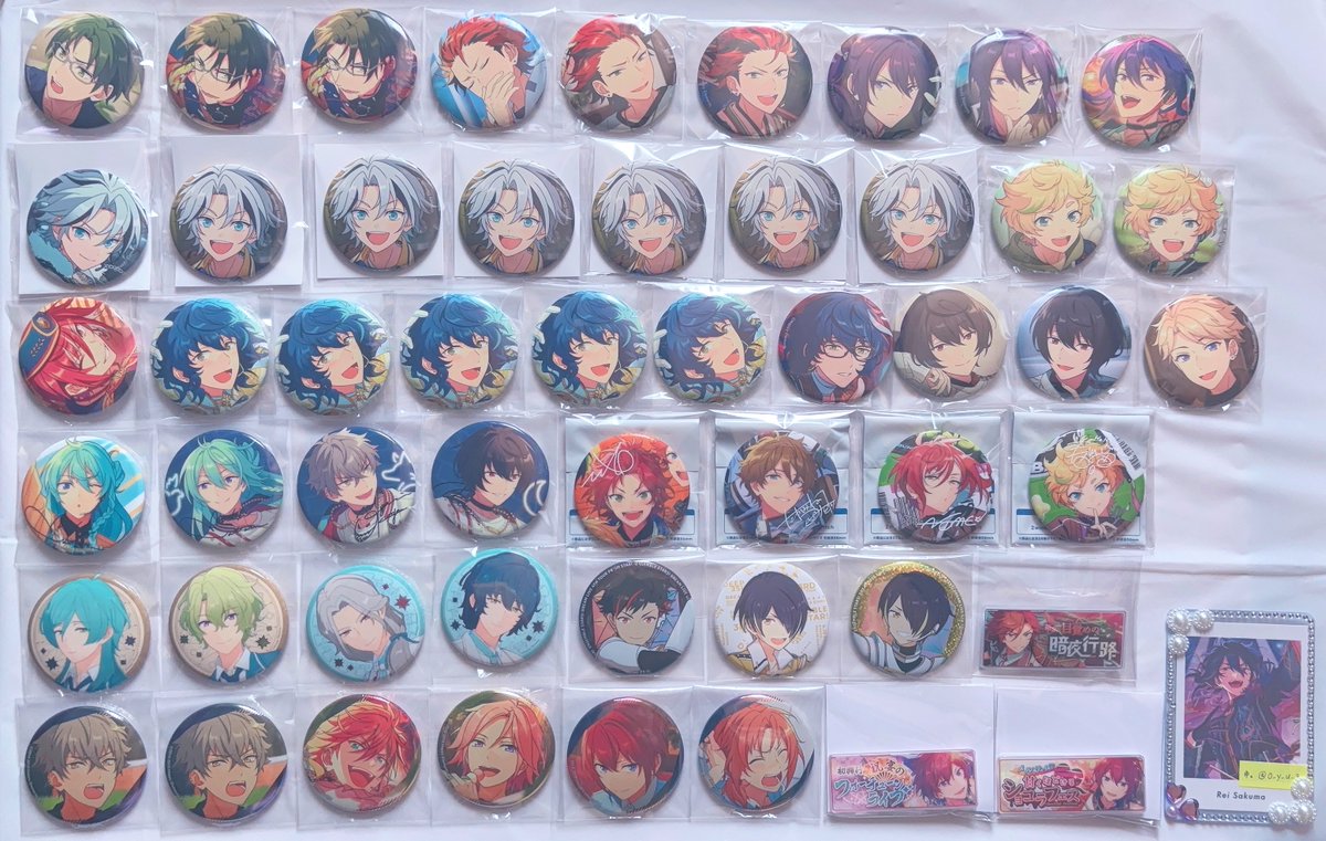 交換 〗 あんスタ⌇缶バッジ 譲 : 千秋 翠 忍 奏汰 鉄虎 渉 弓弦 北斗
