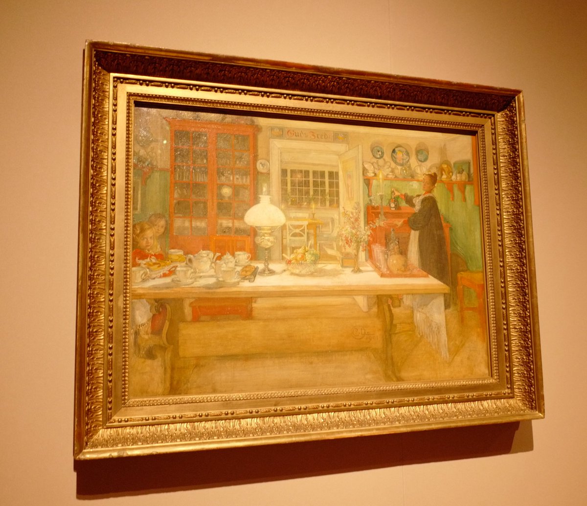 スウェーデン絵画展とても良かった。スウェーデンの美しい景色やそこに