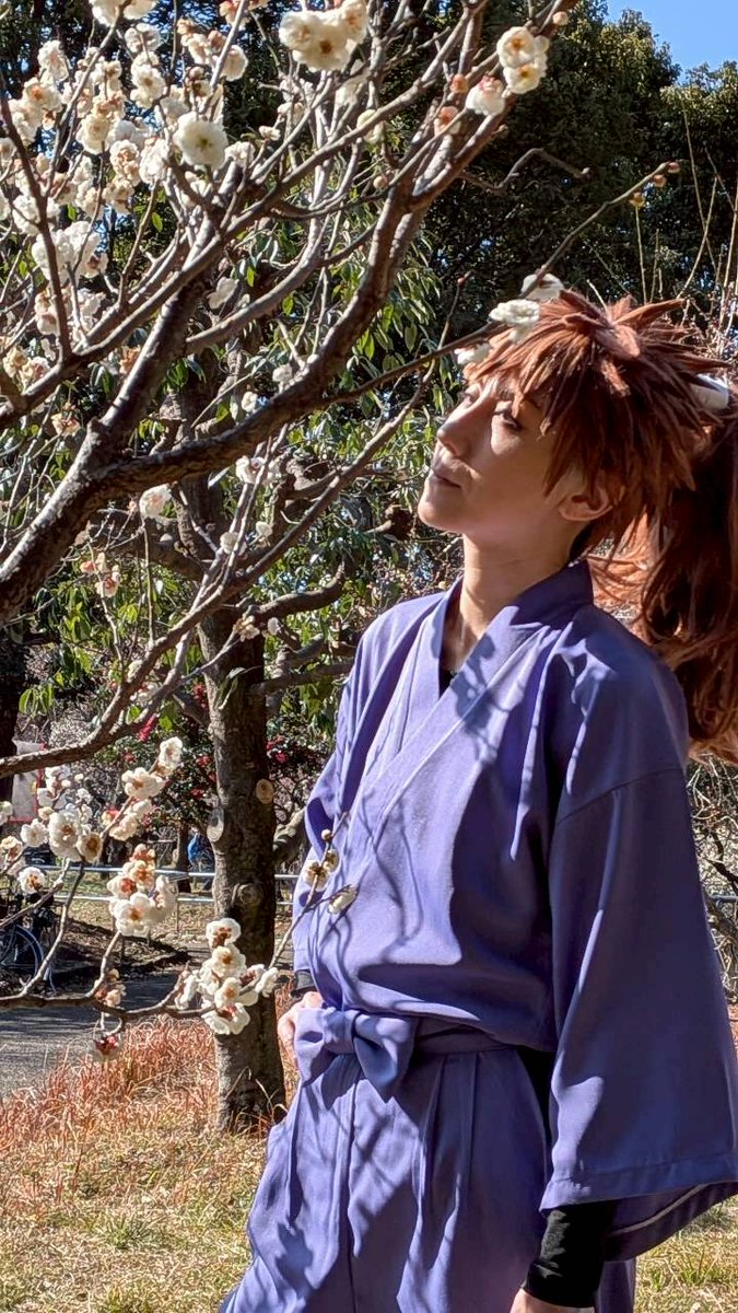 【コス注意】今日梅でさぶろー撮ってもらいました
暑すぎ～！て騒いでたら突如曇って寒くなったのでごめんと思いました