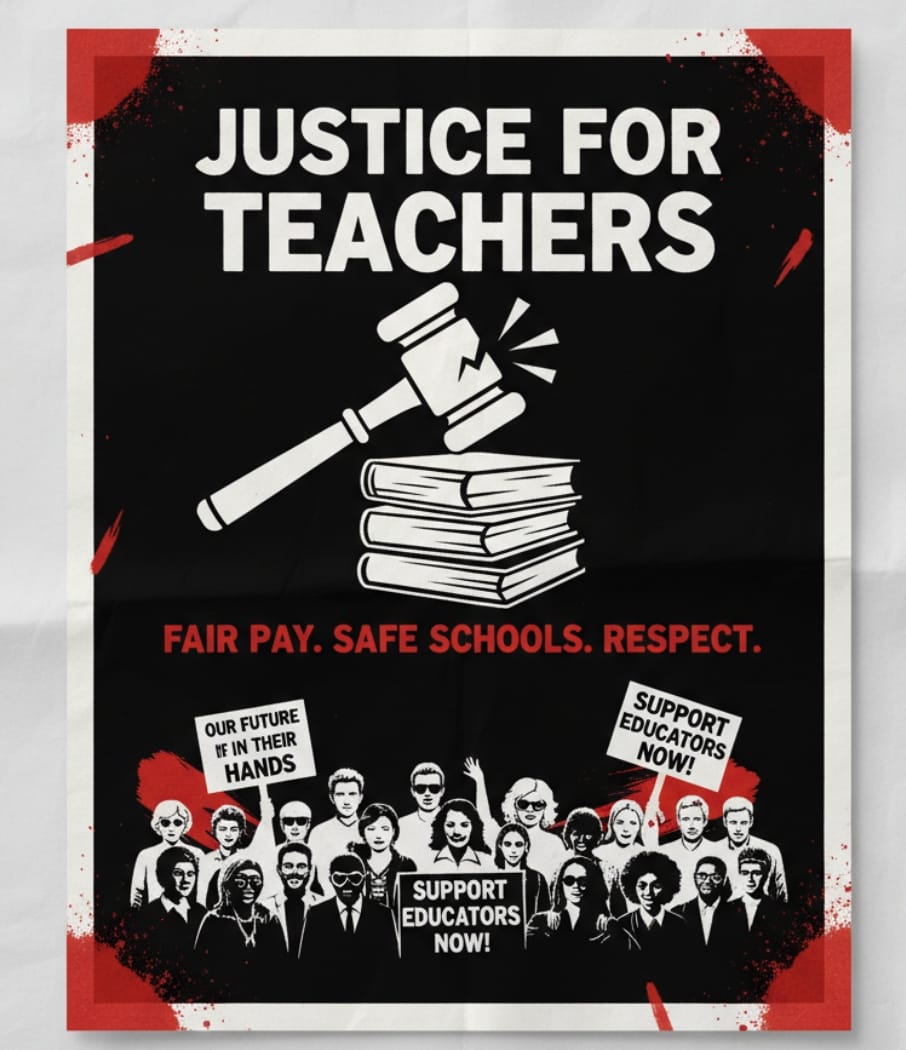 AlekhNagar's tweet photo. #JusticeForTeachers https://t.co/iwEn5gWGYC