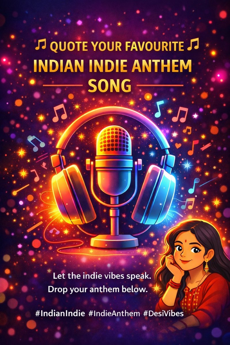 Riddhishree27's tweet image. Quote with your favourite Indian Indie songs
