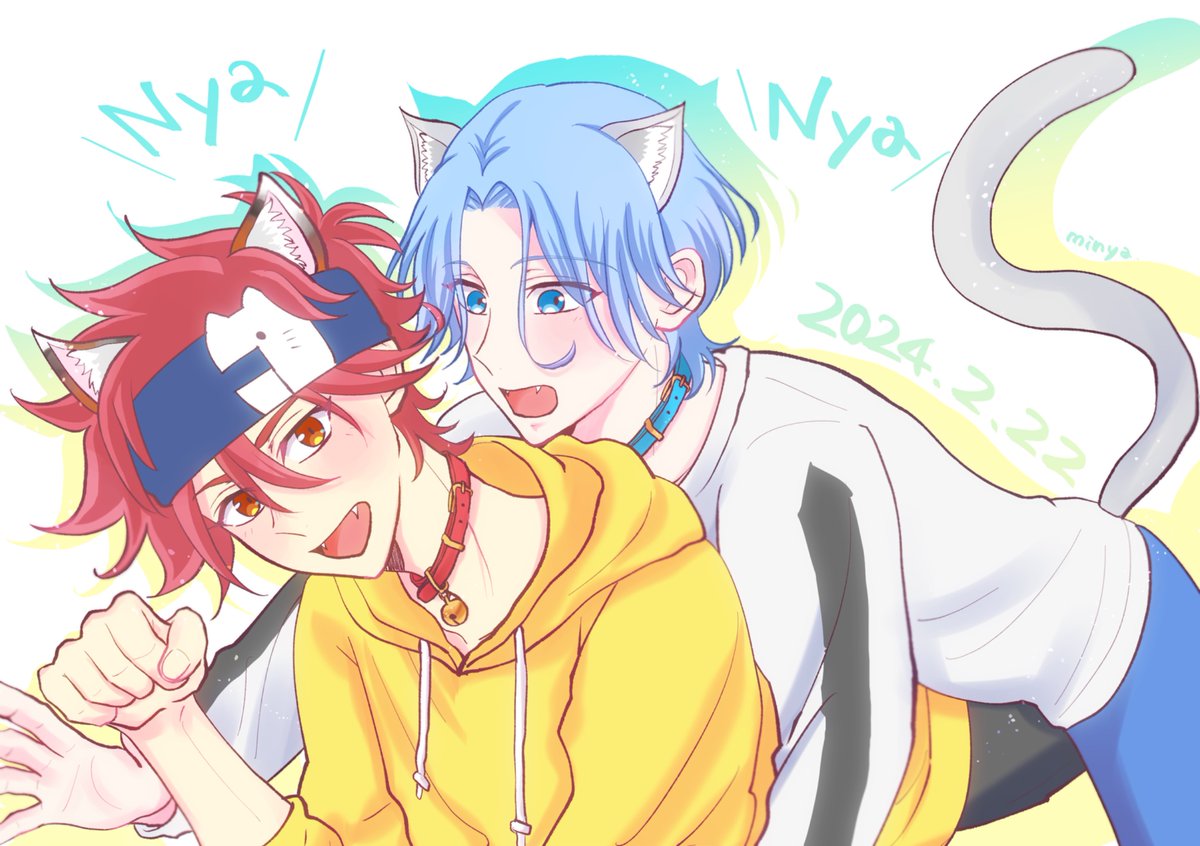 猫の日❄️🌺
(再掲)2年前…！？