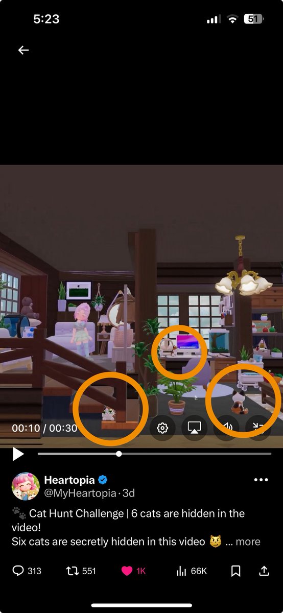 epmcee's tweet image. Found all the hidden 6 Calico Cats 🐾🐱
They’re all cute &amp;amp; adorable!
#Heartopia #SEAserver