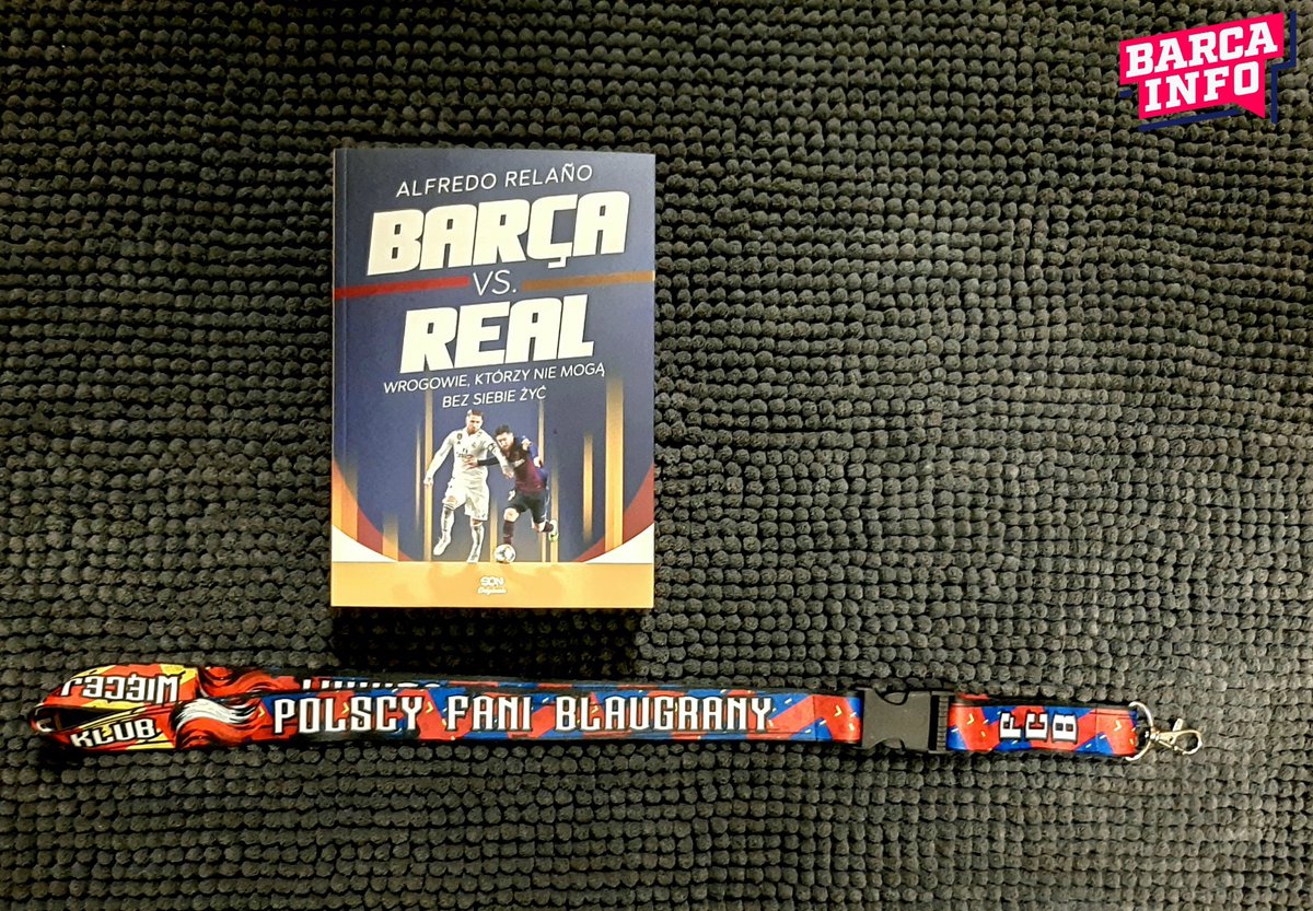 🎁 𝐊𝐎𝐍𝐊𝐔𝐑𝐒 🎁 

💥 Dziś do wygrania książka i smycz FC Barcelony! 📚 

👉 Jeśli chcesz wziąć udział to warunki konkursu są następujące:  

✅ Zaobserwuj profil <a href="/_BarcaInfo/">BarcaInfo</a> 
❤️ Polub Tweeta 
🔃 RT 
💬 Komentarz 

ℹ️ Dziś po meczu zostanie wylosowana jedna osoba do której