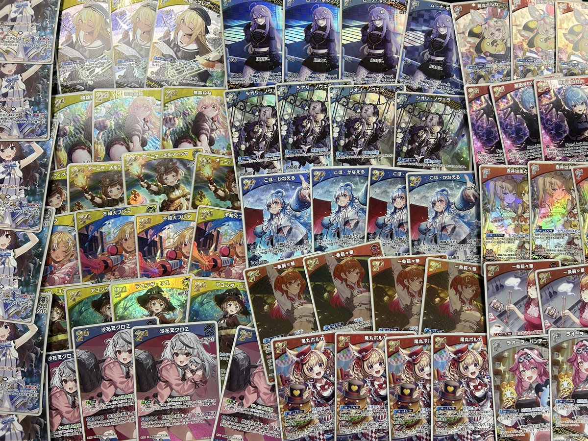 ストレージ情報 販売情報】 #ホロカ R,RRを多めにストレージコーナーに