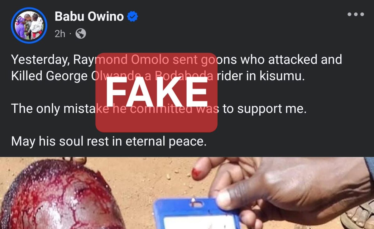 Graphic imagery and alarmist messaging do not inform the public. 
They trigger anger and panic, especially among youth. 

Truth requires context, verification, and restraint from those with influence.

#TruthOverNoise.
 StopTheLies.