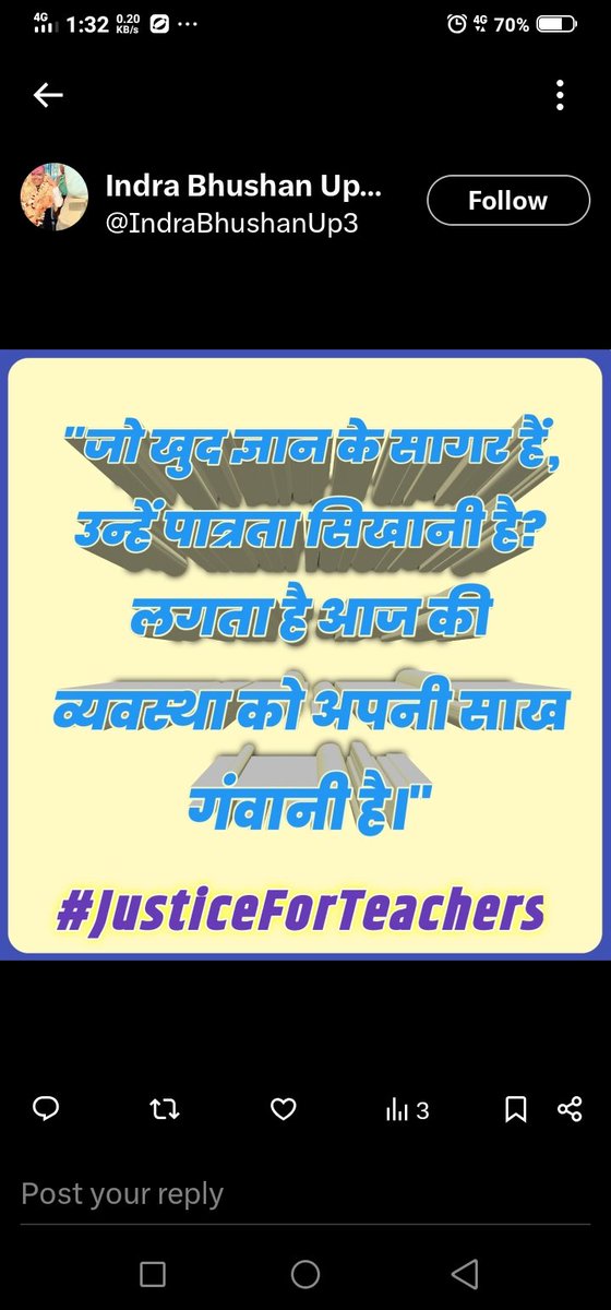 #JusticeForTeachers
#JusticeForTeachers
#JusticeForTeachers
<a href="/DrDCSHARMAUPPSS/">Dr Dinesh Chandra Sharma</a> <a href="/BJP4India/">BJP</a> <a href="/dpradhanbjp/">Dharmendra Pradhan</a> <a href="/RahulGandhi/">Rahul Gandhi</a> <a href="/yadavakhilesh/">Akhilesh Yadav</a> <a href="/myogiadityanath/">Yogi Adityanath</a> <a href="/harishkumaUPPSS/">Harish Kumar</a> <a href="/bstvlive/">भारत समाचार | Bharat Samachar</a> <a href="/rajnathsingh/">Rajnath Singh</a> <a href="/JagranNews/">Dainik Jagran</a> <a href="/Aamitabh2/">Amitabh Agnihotri</a>