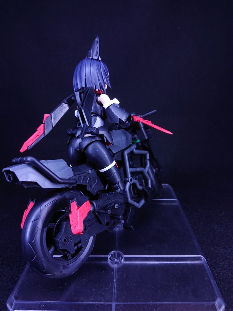 30MS #30MM ミコルルとブーストワイルドバイクを一気に素組み。 バイク